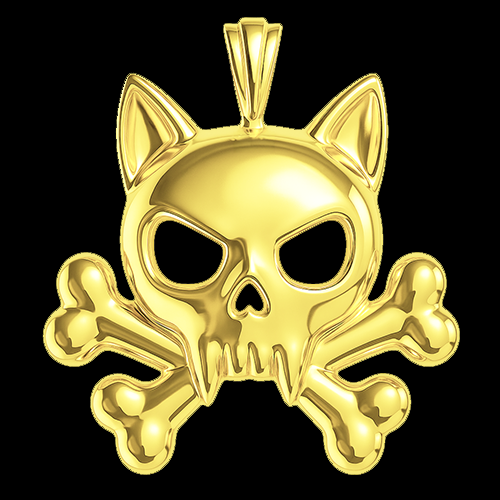 Cat & Dog Bones Charm
